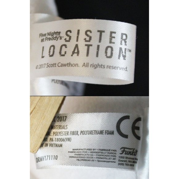 Funko Pop Five Nights at Freddy's Funtime Foxy 7" Plush FNAF Sister Location - Picture 7 of 8